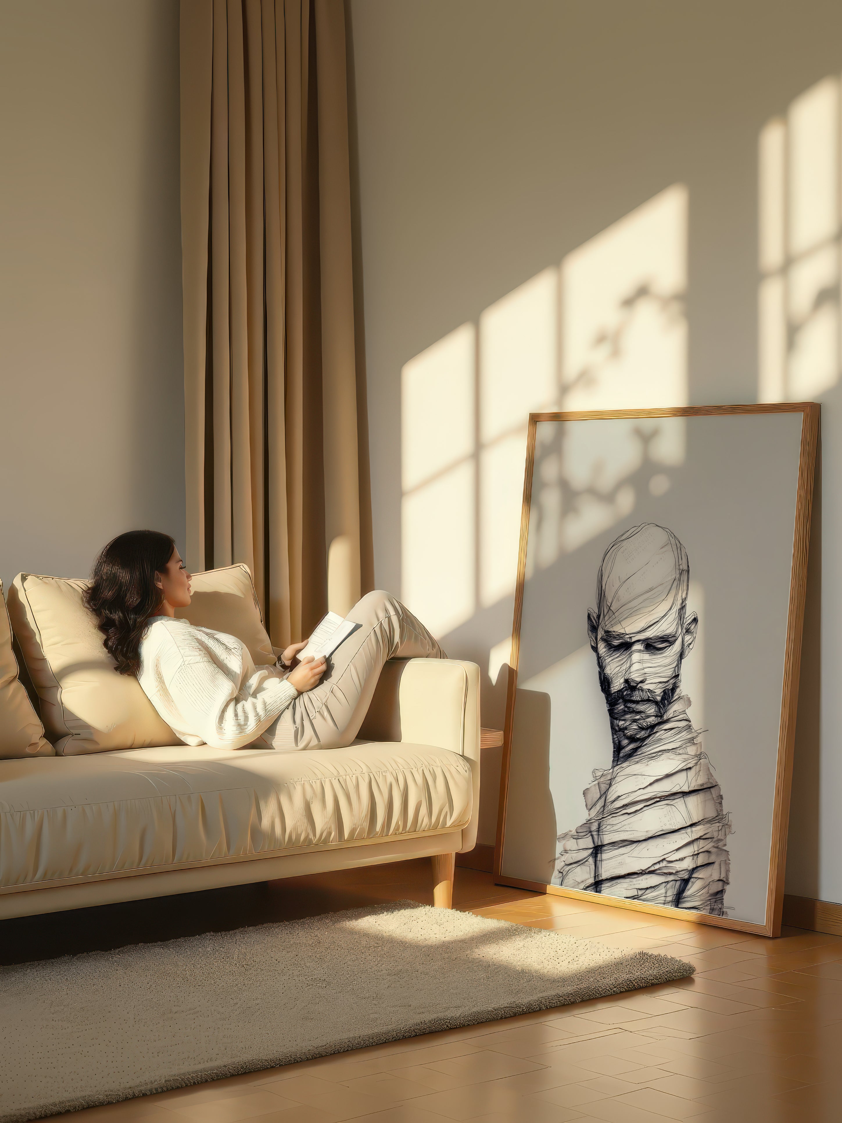 Minimal Conceptual Art – Surreal Minimalist Wall Art 091