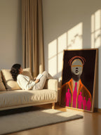 Inner Crowd – Surreal Conceptual Graphic Portrait Wall Art 177