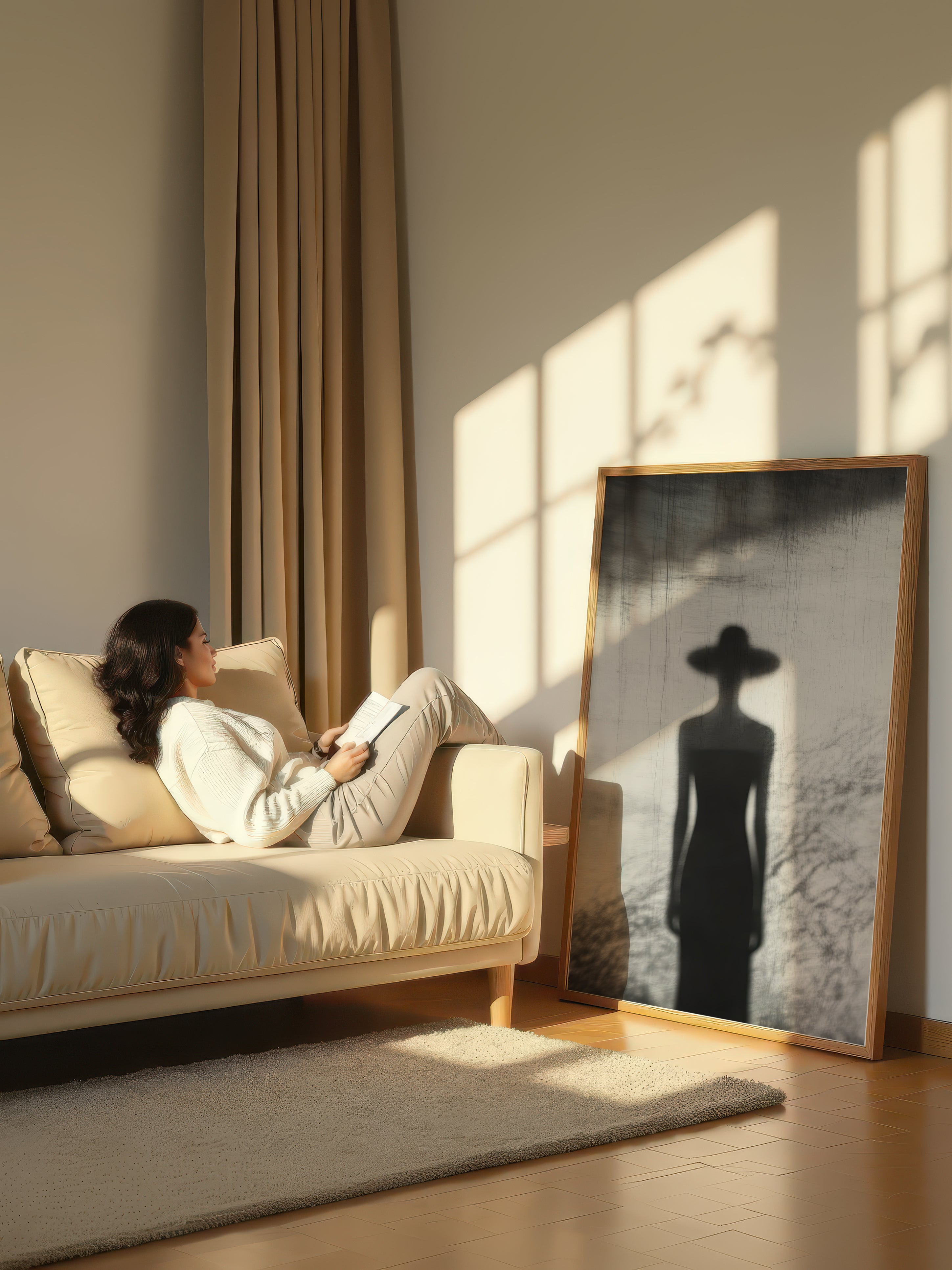 Wabi Sabi Portrait – Surreal Imperfect Beauty Wall Art 270