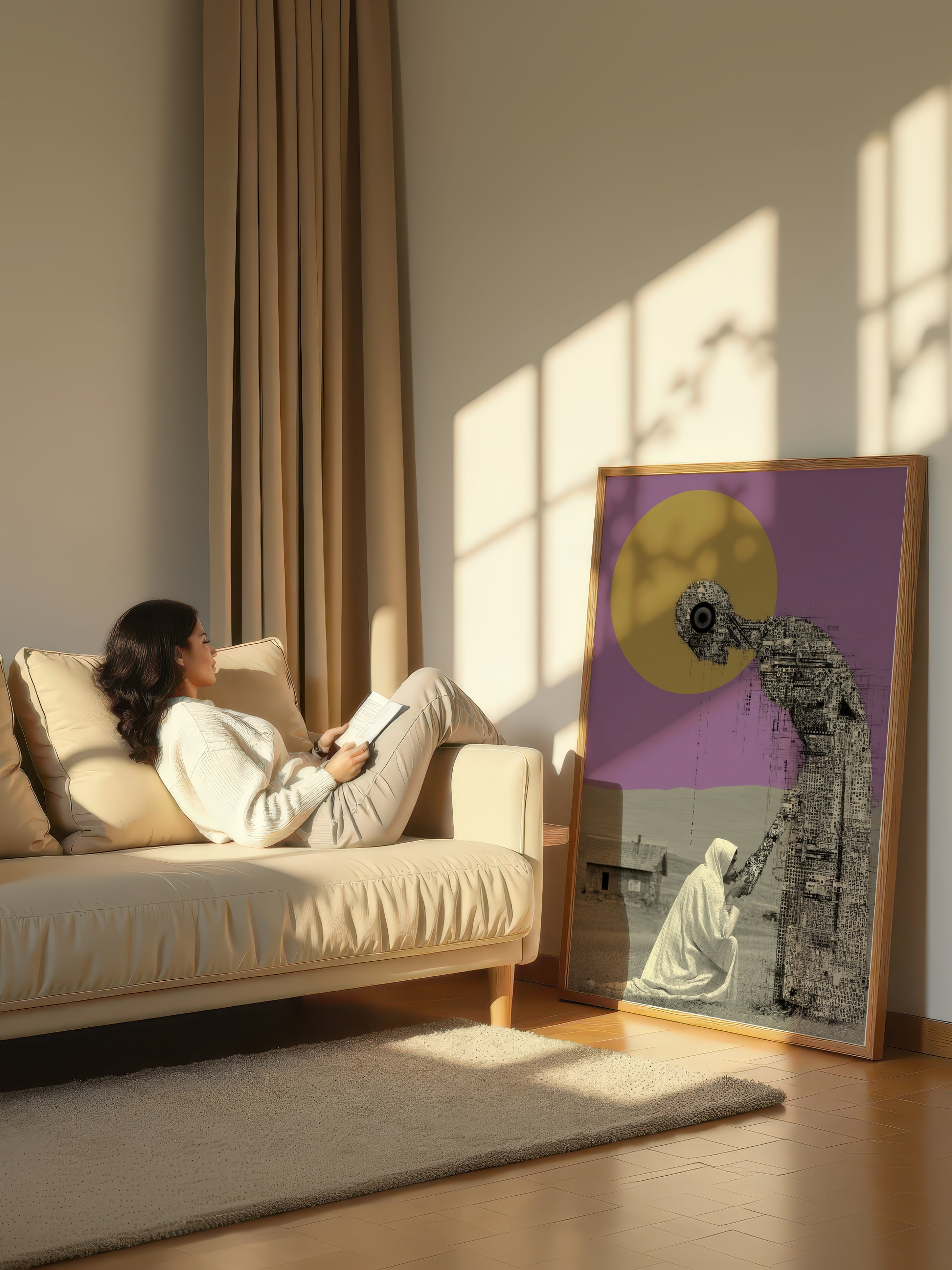 Contemporary Sci-Fi – Surreal Futuristic Vision Wall Art 230
