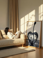 Lattice Fruit – Surreal Sculptural Botanical Abstract Wall Art 284