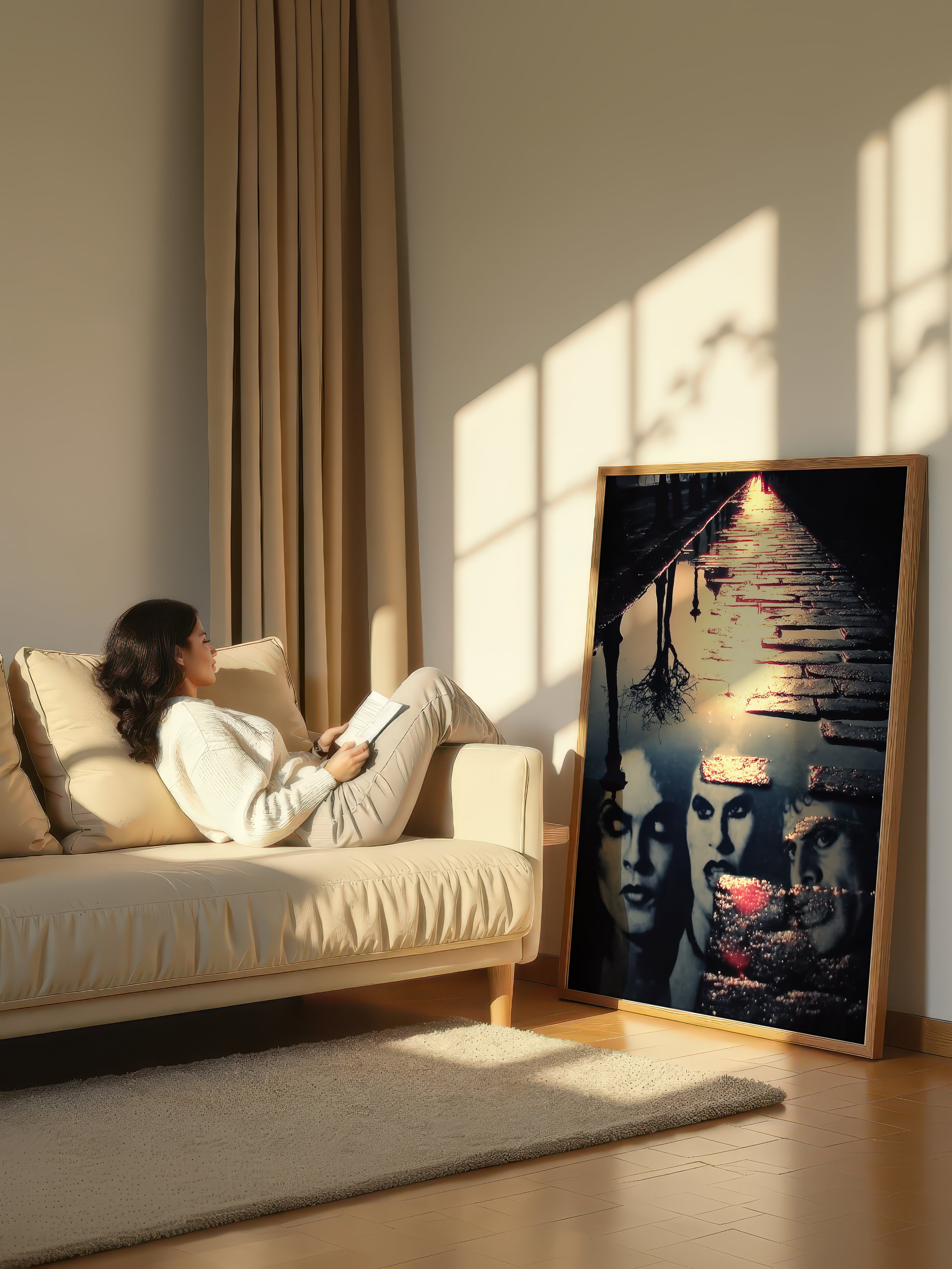Cinematic Surreal Art – Surreal Dramatic Scene Wall Art 288