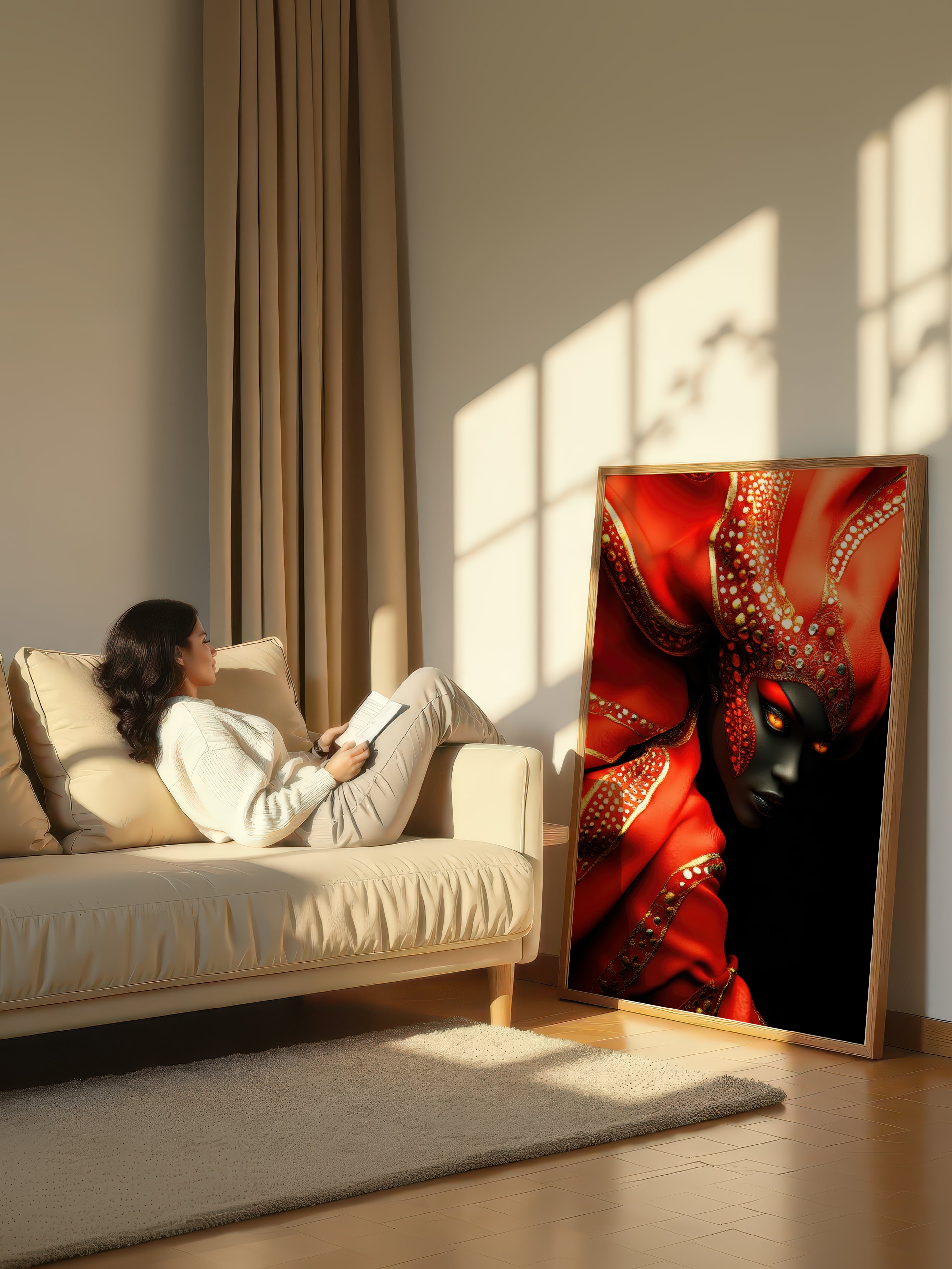 Dramatic Surreal Portrait – Surreal Dramatic Wall Art 059