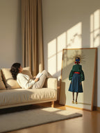 Modern Avant-Garde Portrait – Surreal Avant-Garde Wall Art 031