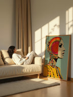 Psychedelic Pop Portrait – Surreal Psychedelic Wall Art 106