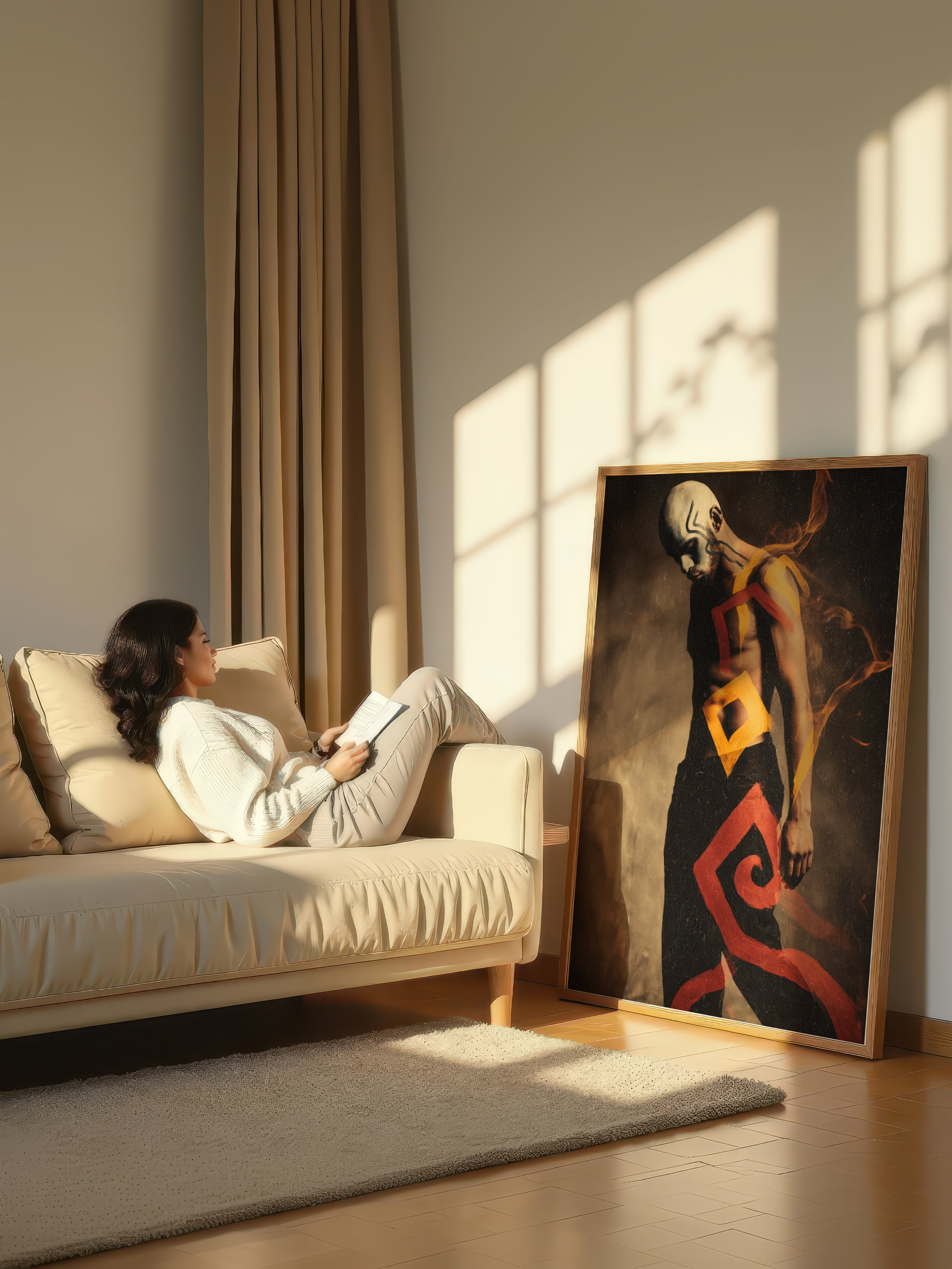 Fine Art Expressionism – Surreal Expressive Portrait Wall Art 267