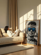 Conceptual Stipple Art – Surreal Pointillist Wall Art 019