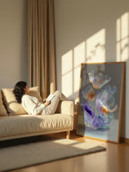 Glass Flora – Surreal Translucent Botanical Wall Art 314