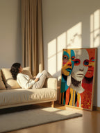 Modern Mosaic Trio – Surreal Mosaic Wall Art 165