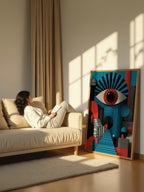 Minimalist Surreal City – Surreal Urban Wall Art 056