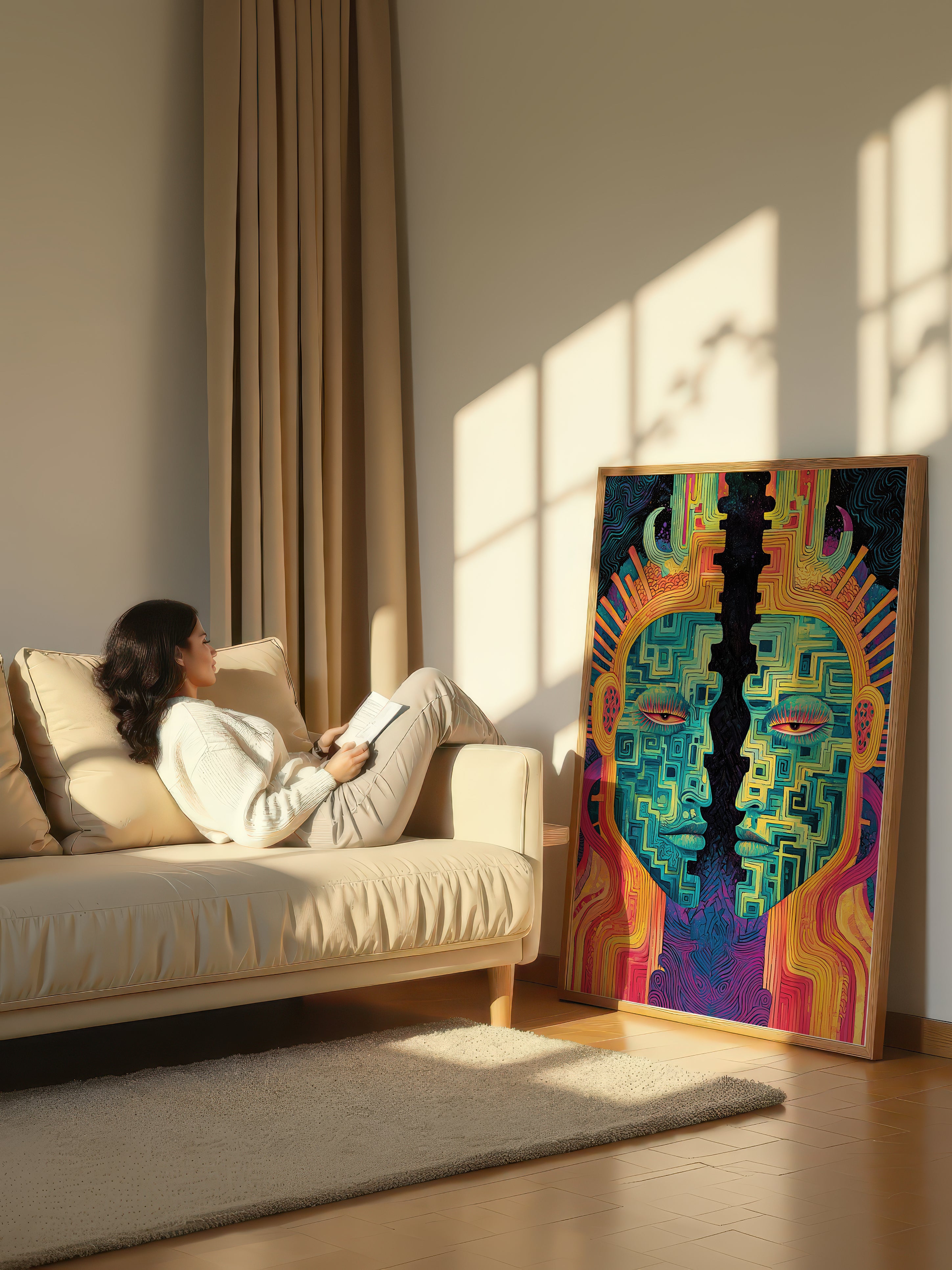 Visionary Folk Art – Surreal Folk Art Wall Art 124
