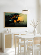 Shadow Dance – Surreal Ethereal Movement Wall Art 324