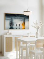 Data Horizon – Surreal Minimalist Digital Wall Art 323