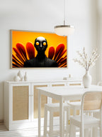 Conceptual Profile – Surreal Abstract Portrait Wall Art 008