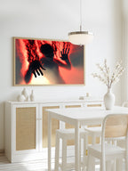 Dark Surreal Figure – Surreal Shadow Portrait Wall Art 042