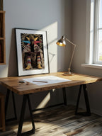 Modern Graphic Narrative – Surreal Graphic Wall Art 030