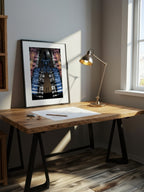 Galactic Figure Art – Surreal Cosmic Portrait Wall Art 313