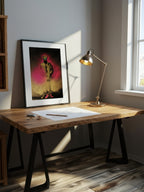 Psychedelic Pop Portrait – Surreal Psychedelic Wall Art 082
