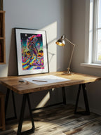 Cosmic Psychedelic Art – Surreal Cosmic Wall Art 094