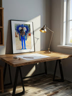High-Fashion Figure – Surreal Fashion Wall Art 013