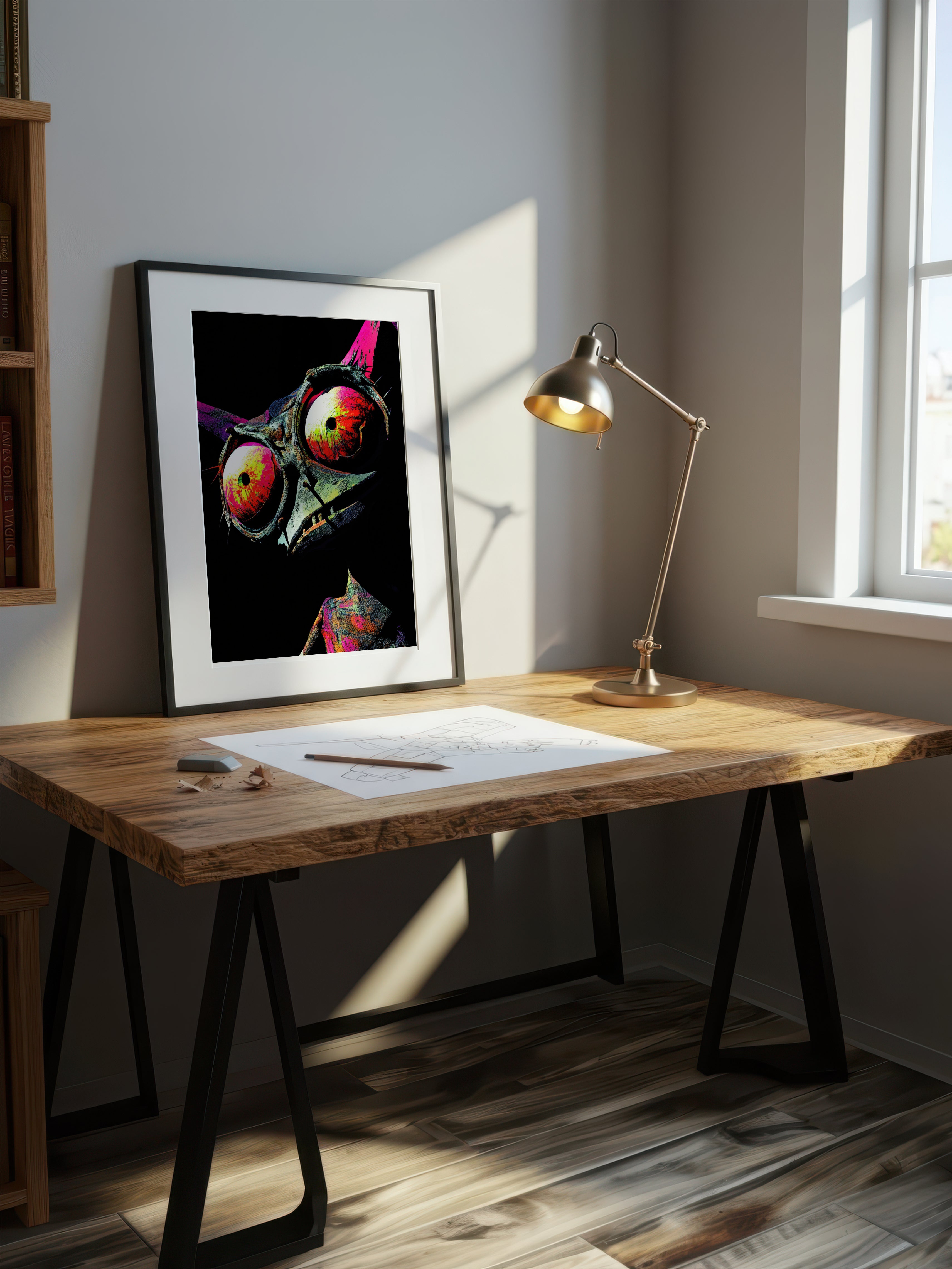 Surreal Character – Surreal Whimsical Figure Wall Art 379
