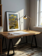 Gilded Nature – Surreal Gold Botanical Wall Art 223