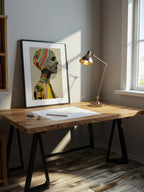Layered Figure – Surreal Abstract Wall Art 108