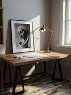 Minimal Stone Figure – Surreal Minimalist Wall Art 074