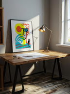 Graphic Pop Illustration – Surreal Bold Graphic Pop Wall Art 255