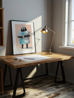 Modern Primitive Art – Surreal Raw Expressive Figure Wall Art 214