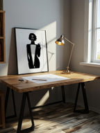High Contrast Fashion Art – Surreal Fashion Wall Art 095
