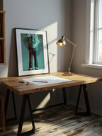 Abstract Fashion Figure – Surreal Fashion Wall Art 012
