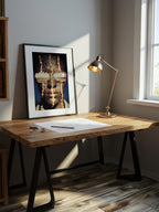 Modern Surreal Portrait – Surreal Layered Figure Wall Art 301