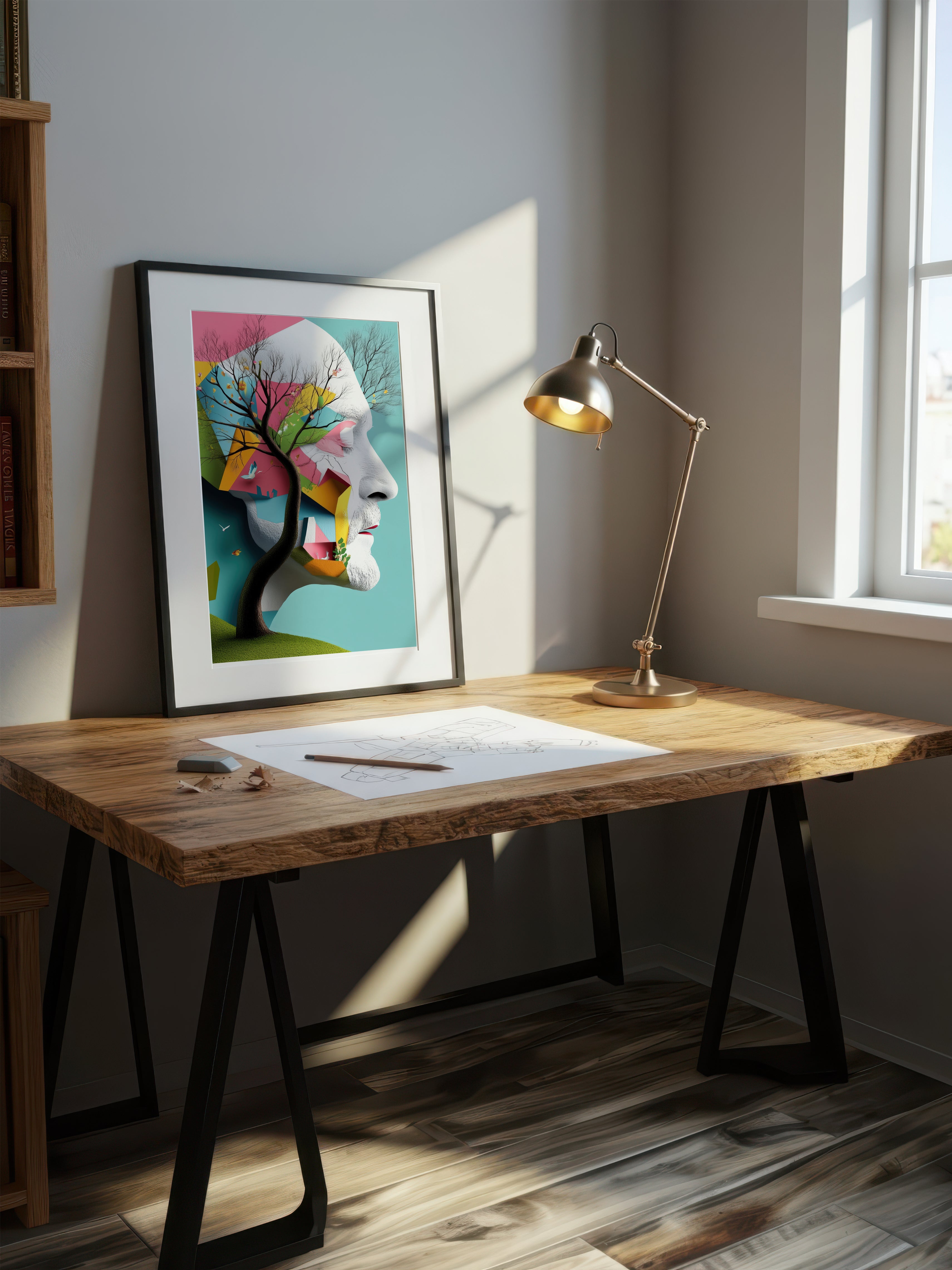 Botanical Mindscape – Surreal Nature Abstract Wall Art 233