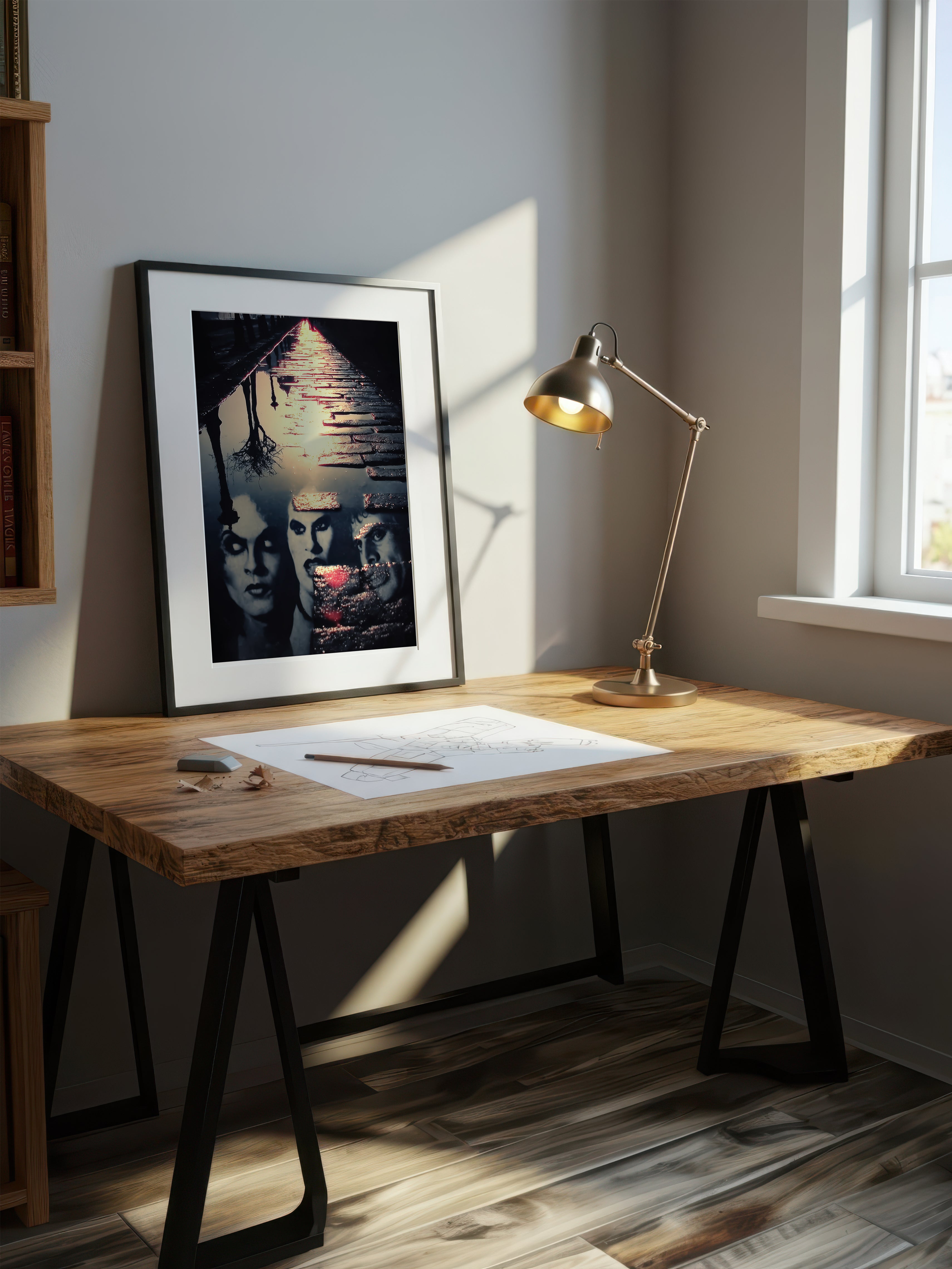 Cinematic Surreal Art – Surreal Dramatic Scene Wall Art 288