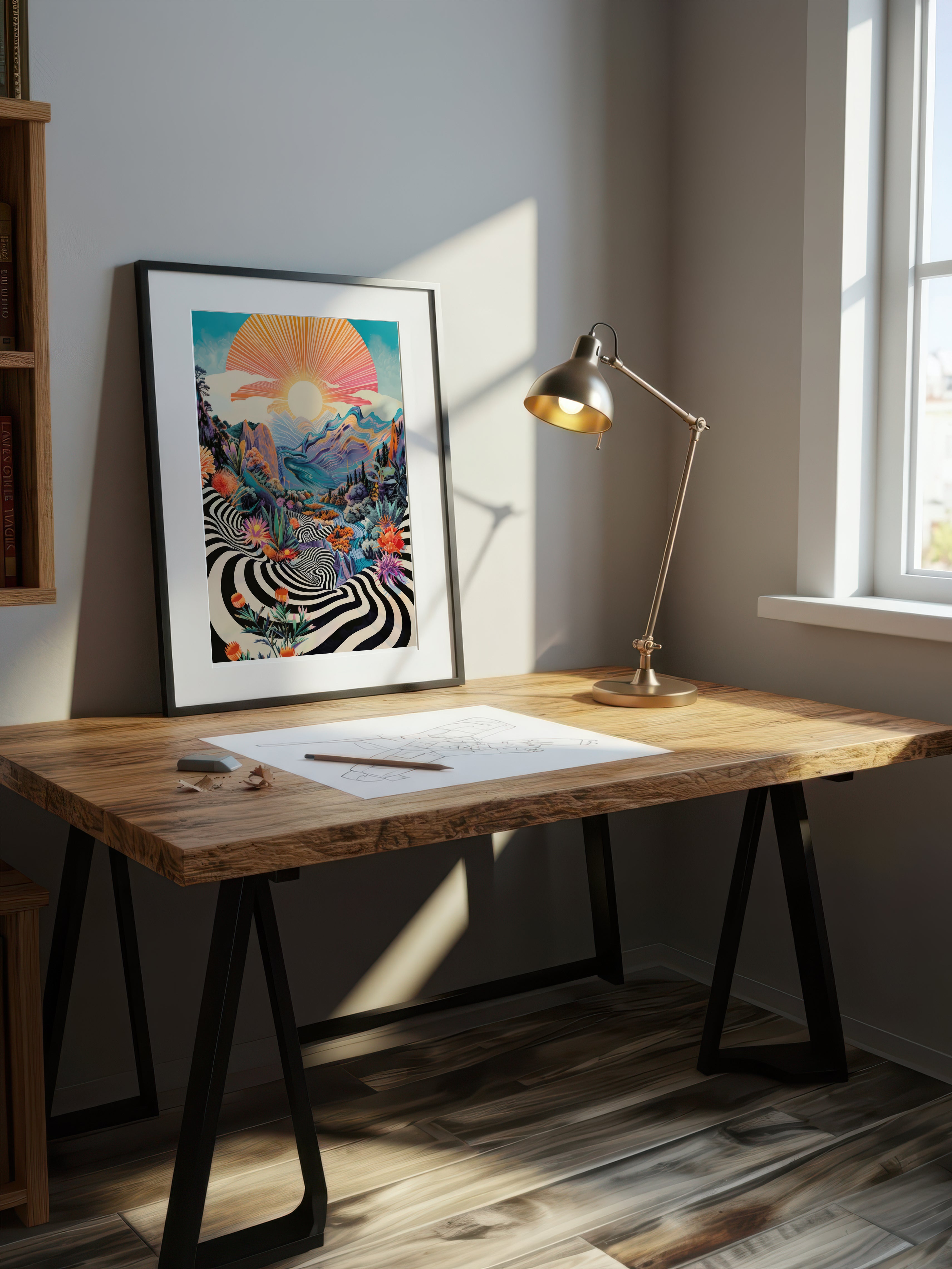 Surreal Landscape – Surreal Dreamlike Terrain Wall Art 310