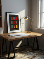 Minimalist Arches – Surreal Geometric Architecture Wall Art 387