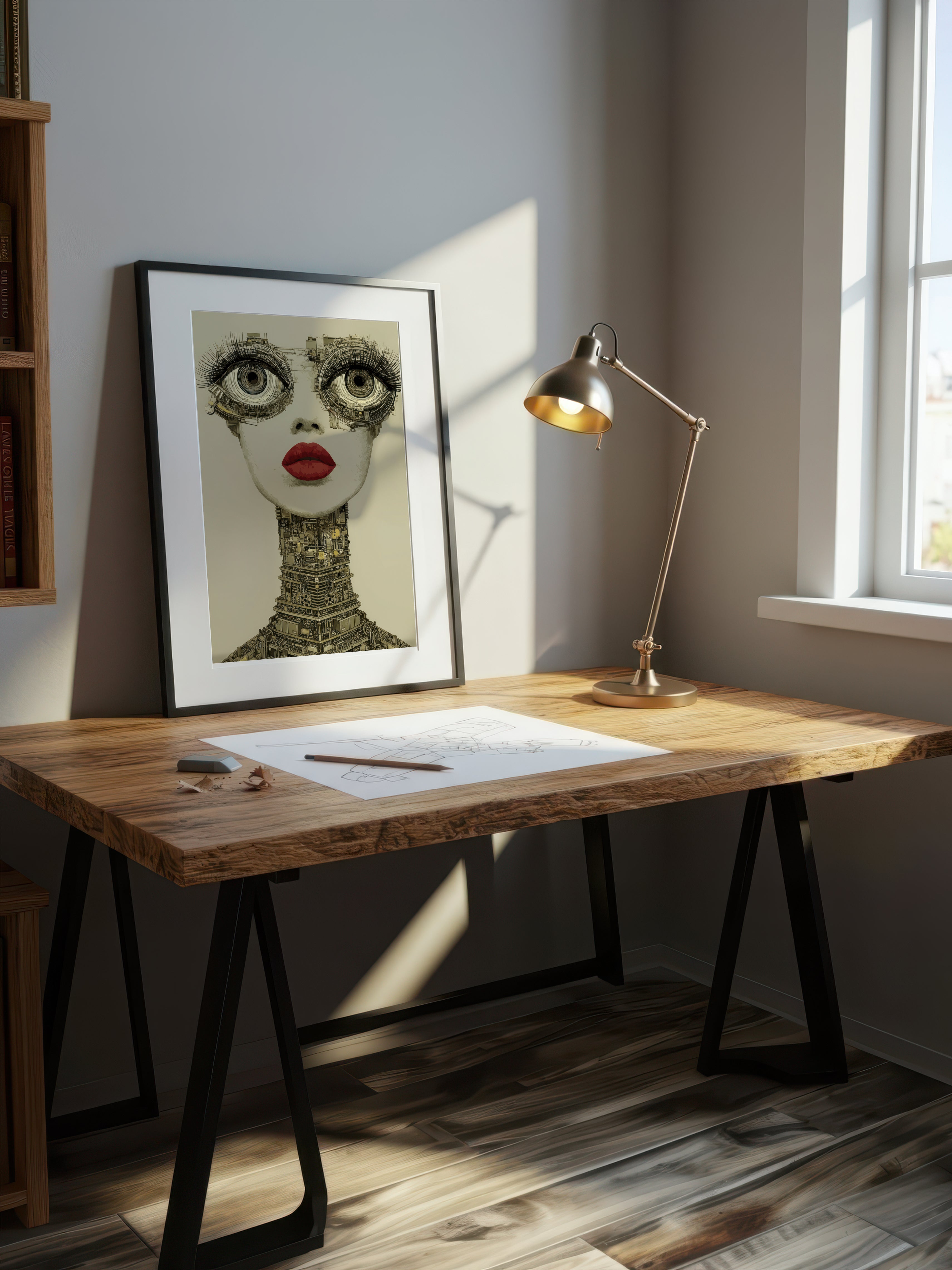 Pop Surreal Figure – Surreal Pop Art Wall Art 121