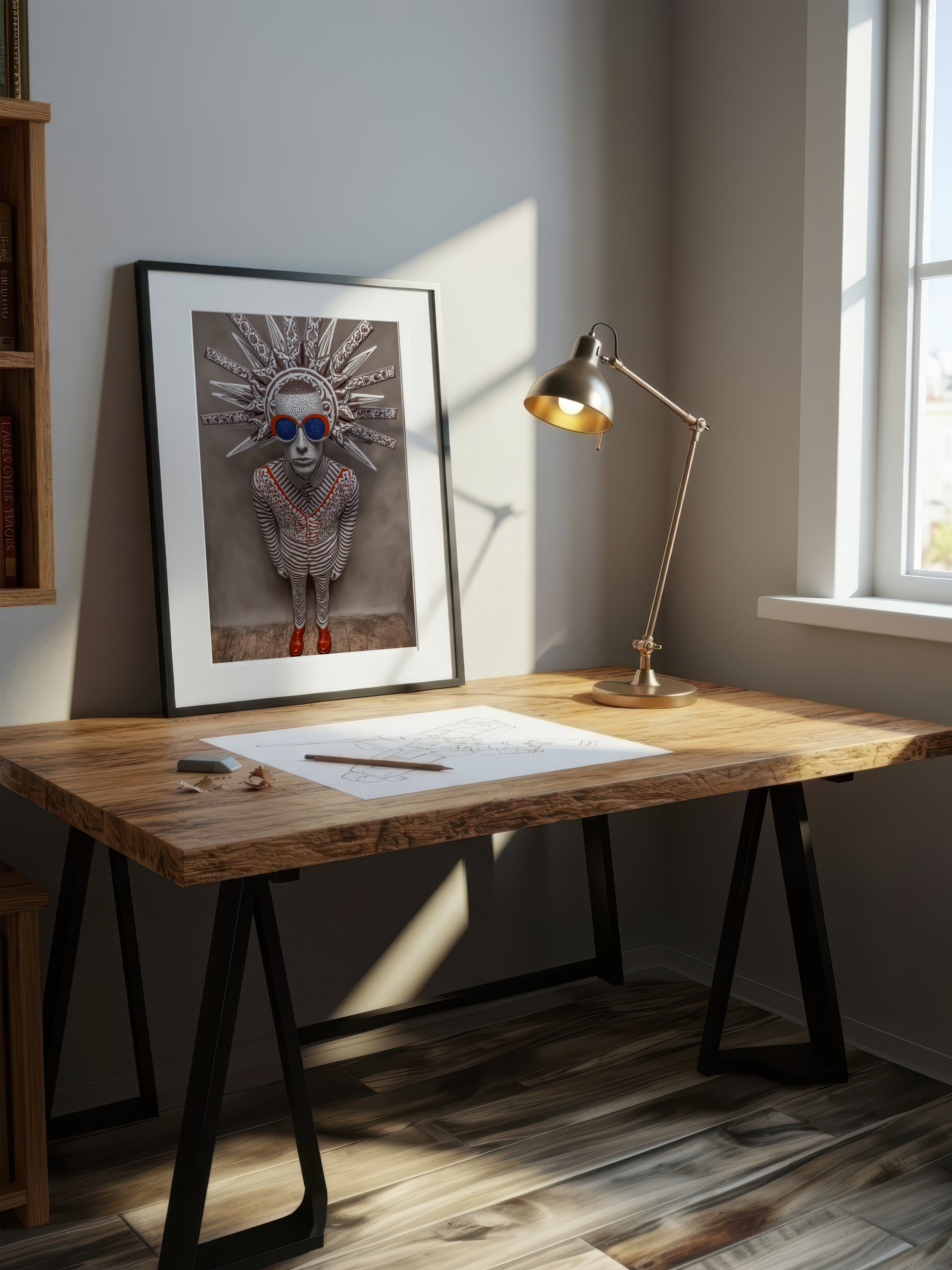 Fine Art Stylized Portrait – Surreal Fine Art Wall Art 032