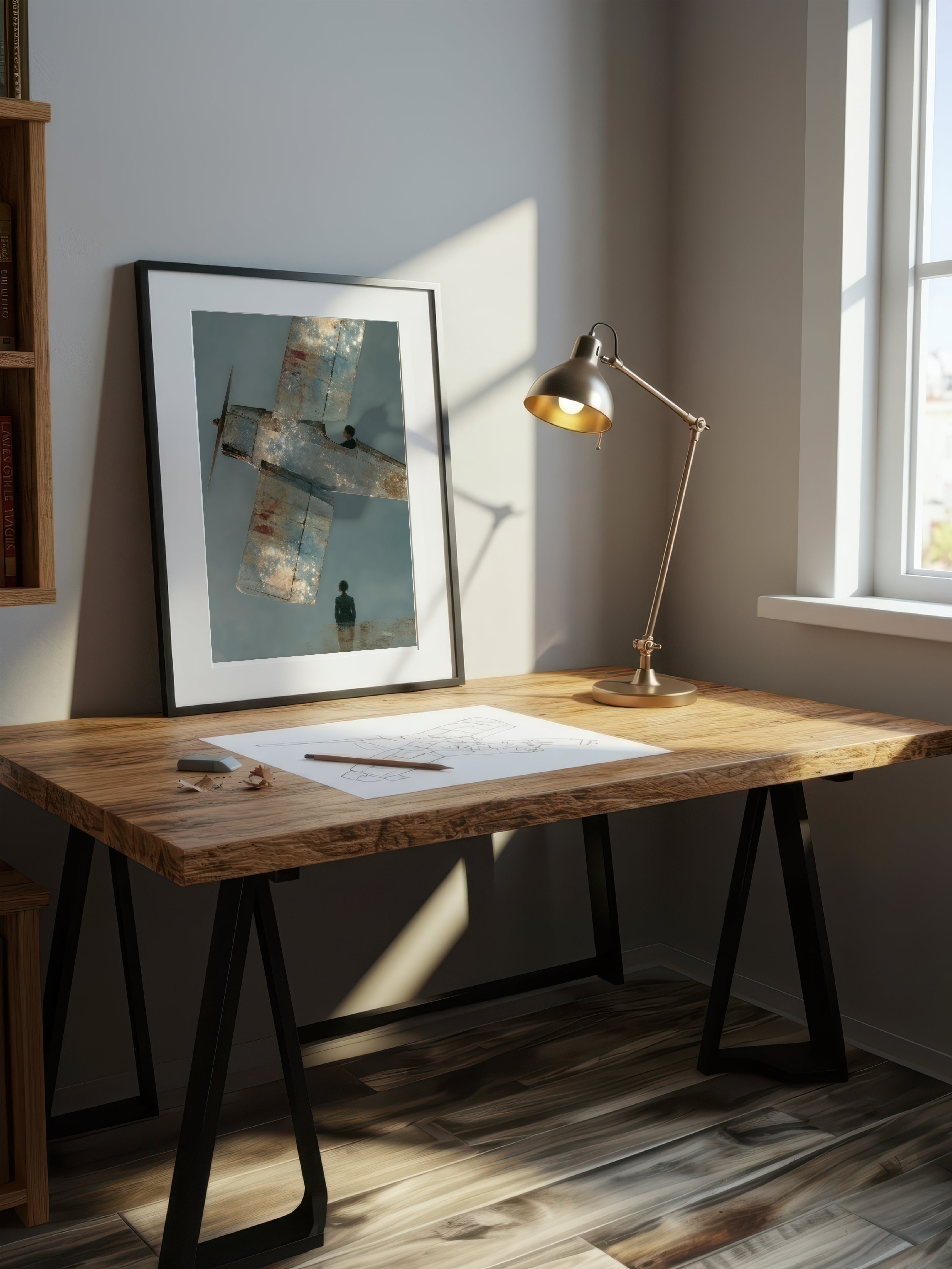 Surreal Aircraft – Surreal Flight Machine Wall Art 396