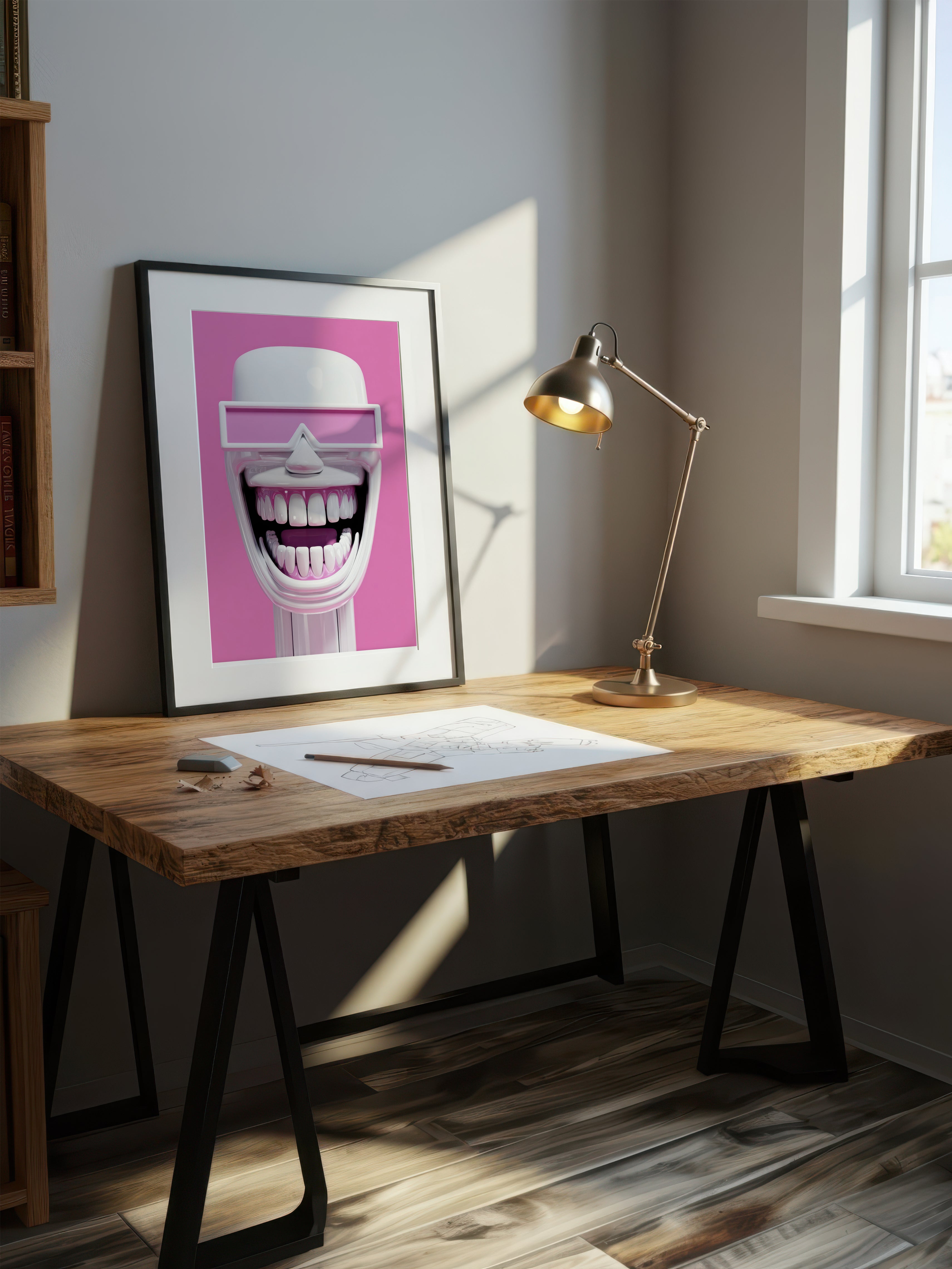 Minimalist Pop Art – Surreal Minimalist Wall Art 006