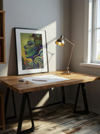 Psychedelic Profile – Surreal Psychedelic Wall Art 129