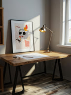 Minimalist Portrait – Surreal Clean Figure Wall Art 363
