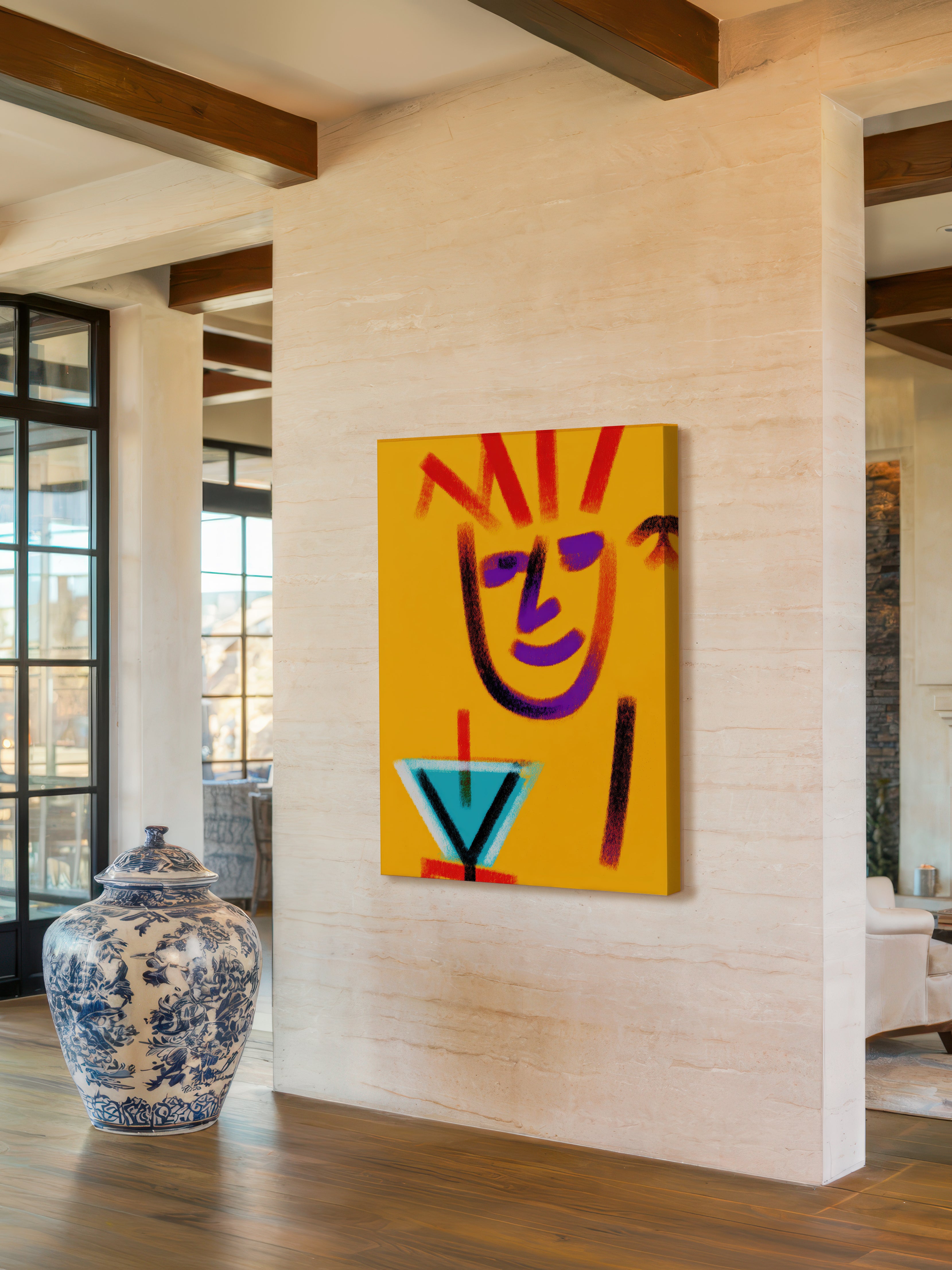 Martini Mood – Surreal Graphic Pop Bar Wall Art 257