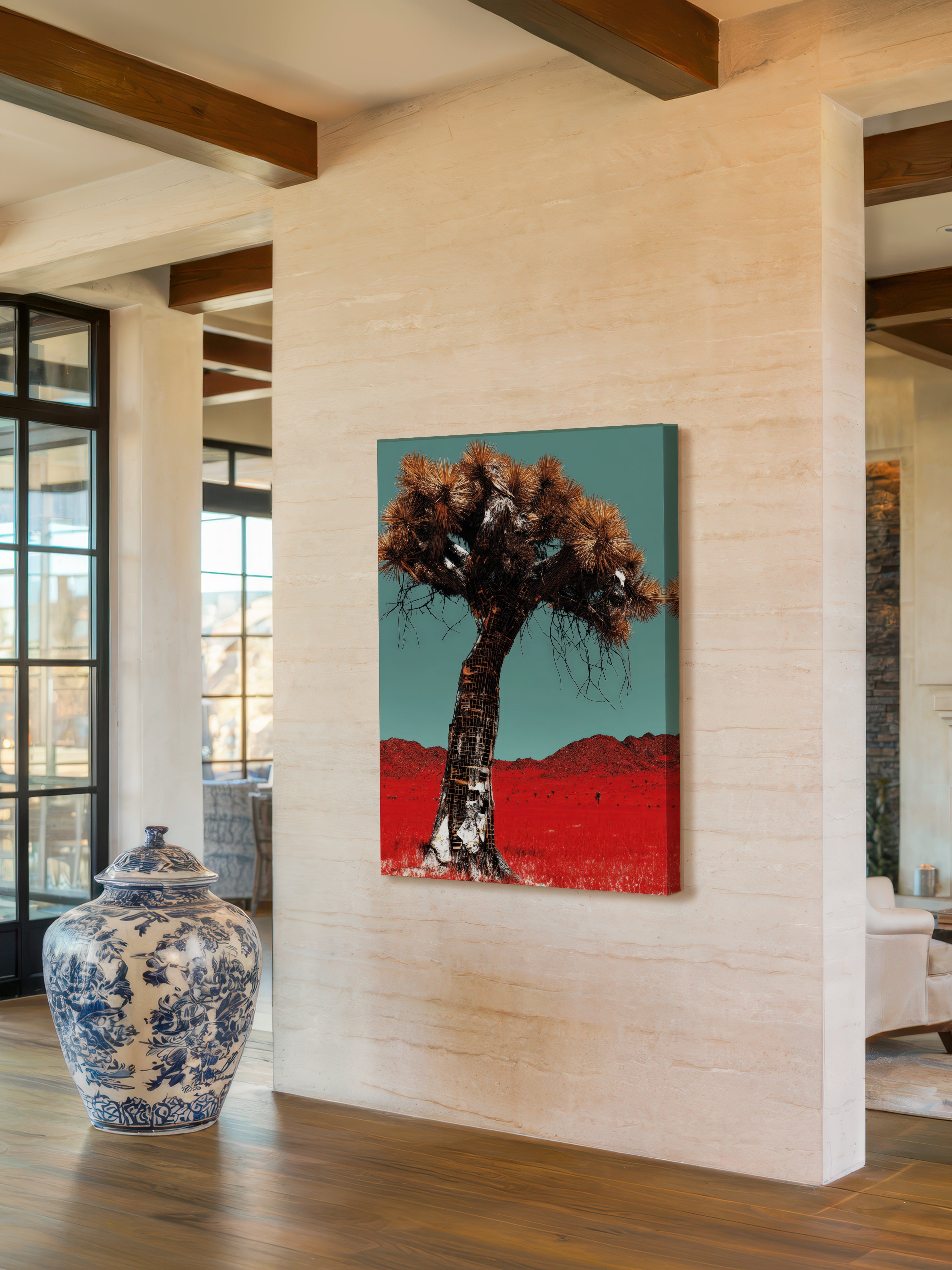 Surreal Desert Tree – Surreal Nature Wall Art 062