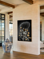 Floral Visionary – Surreal Avant-Garde Fashion Wall Art 263