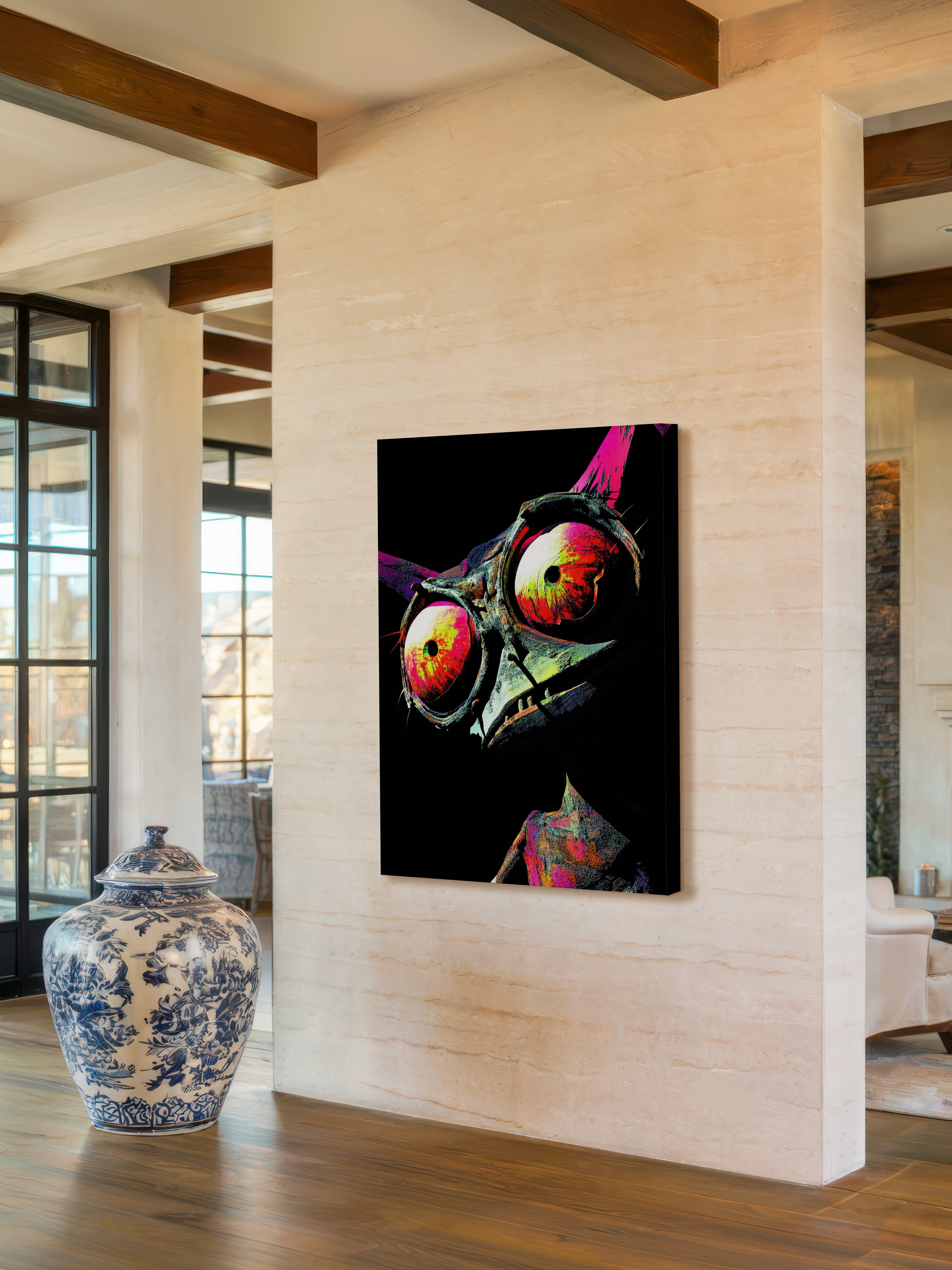 Surreal Character – Surreal Whimsical Figure Wall Art 379