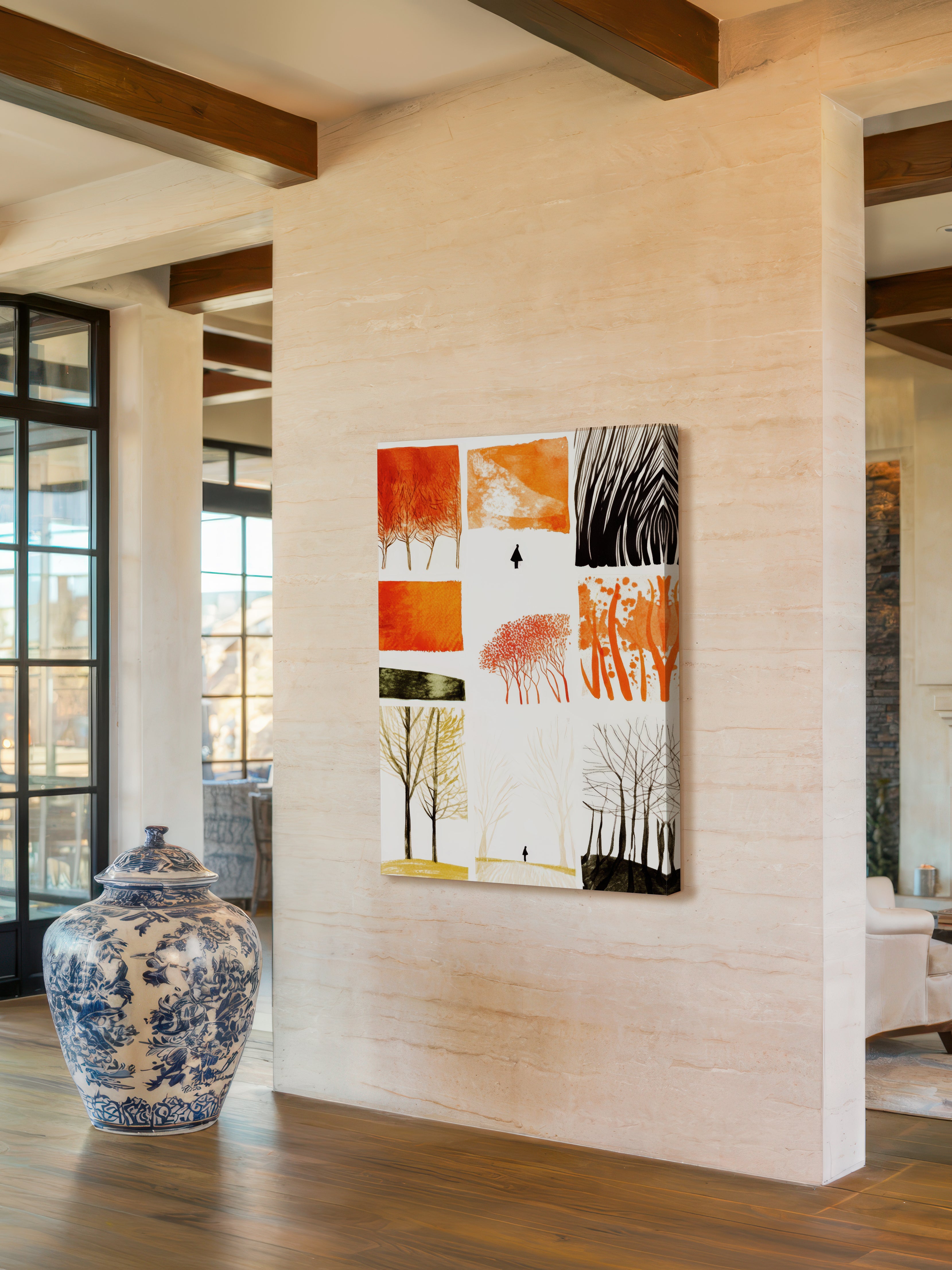 Seasonal Landscape Art – Surreal Landscape Wall Art 063