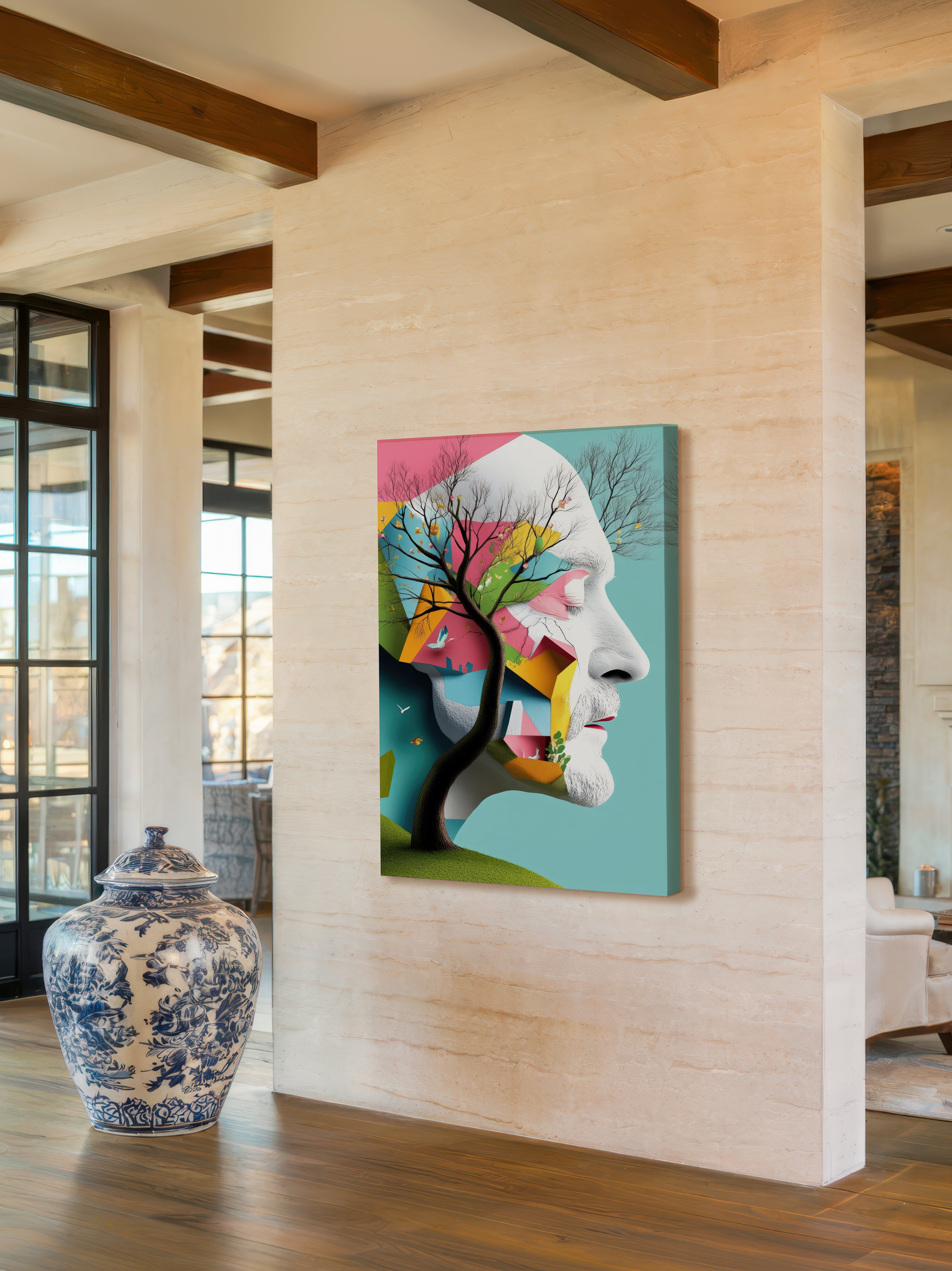 Botanical Mindscape – Surreal Nature Abstract Wall Art 233