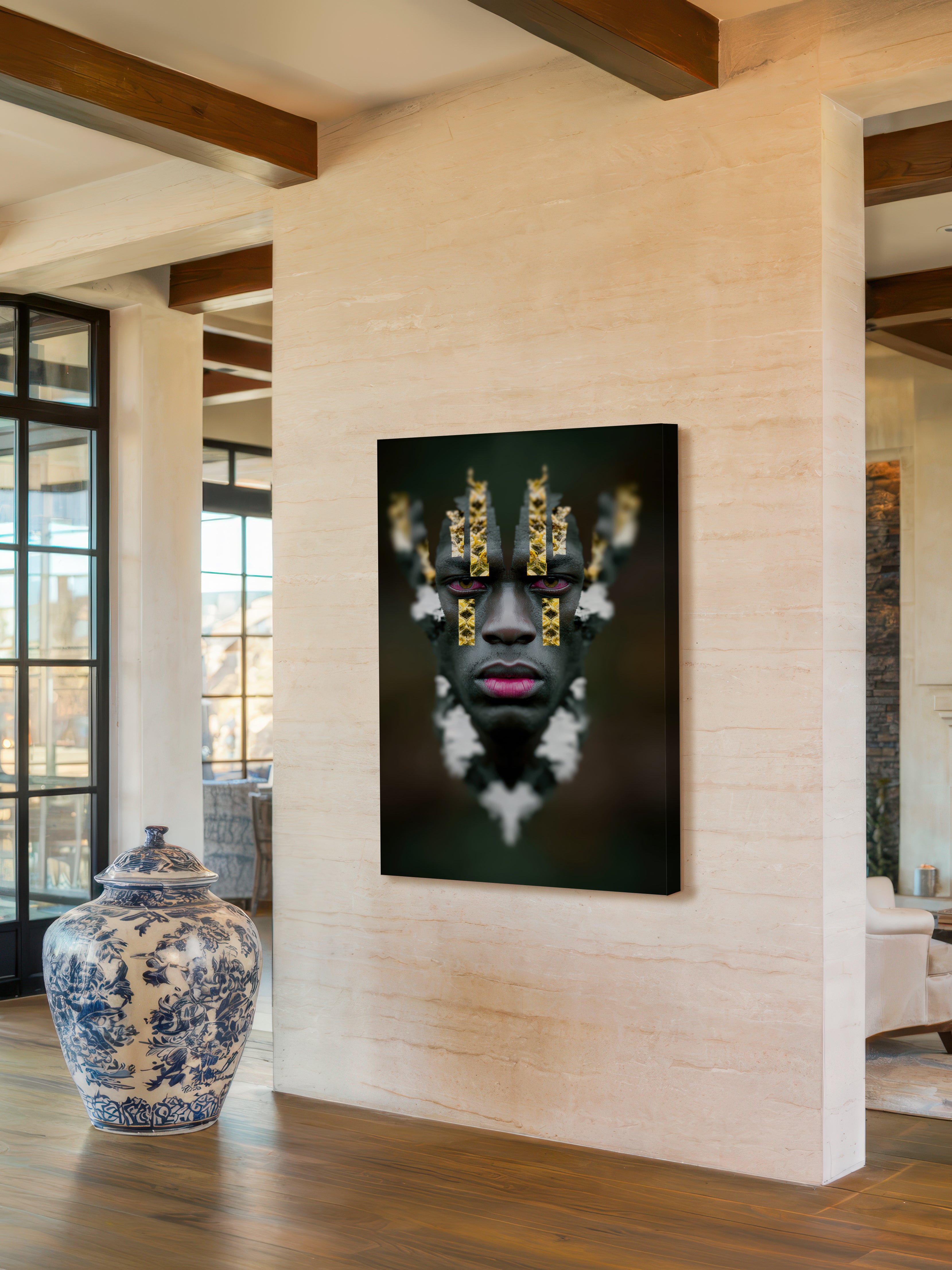 Stylized Conceptual Art – Surreal Symbolic Vision Wall Art 300